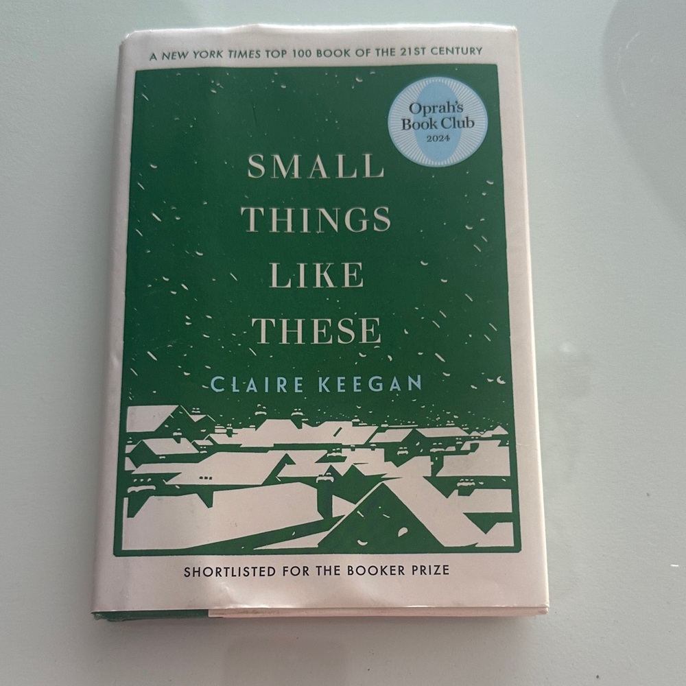 'Small Things Like These' Book - Green Cover